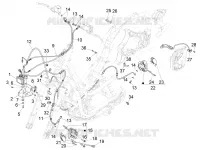 Brakes pipes - Calipers (ABS)