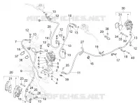 Brakes pipes - Calipers (ABS)