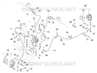Brakes pipes - Calipers (ABS)