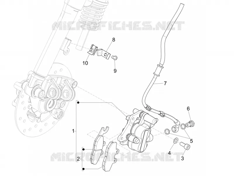 Brakes pipes - Calipers