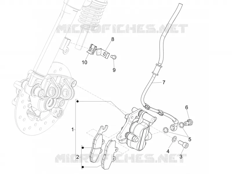 Brakes pipes - Calipers
