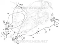 Brakes pipes - Calipers (ABS)