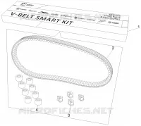 Transmission set