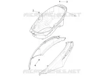 Helmet huosing - Undersaddle