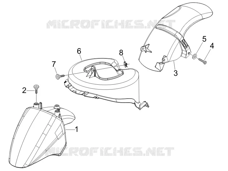 Wheel huosing - Mudguard