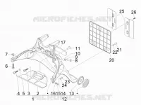 Rear cover - Splash guard
