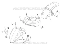 Wheel huosing - Mudguard