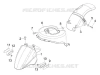 Wheel huosing - Mudguard