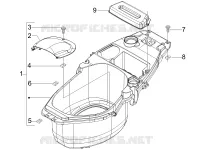 Helmet huosing - Undersaddle