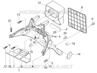Rear cover - Splash guard