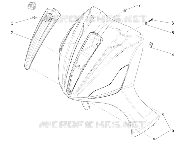 Front shield