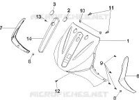 Front shield