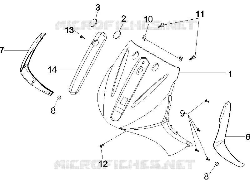 Front shield
