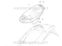 Helmet huosing - Undersaddle