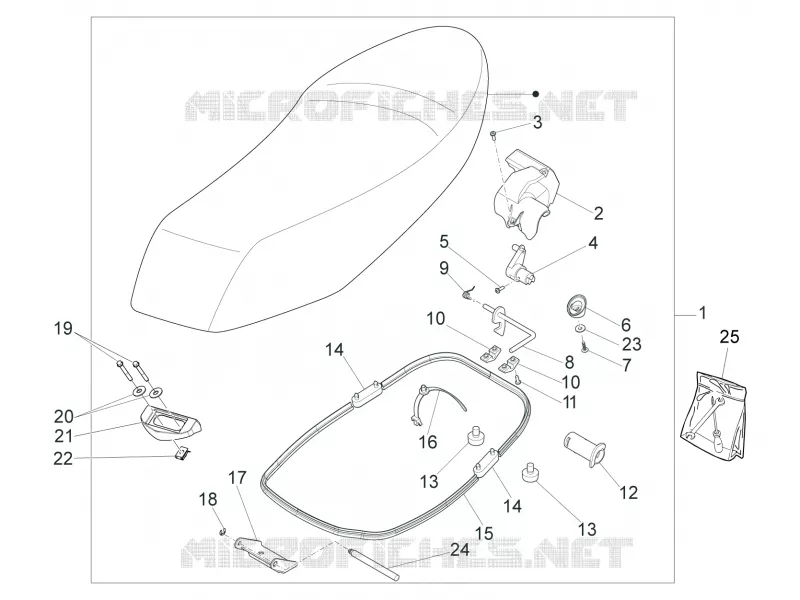 Saddle/seats