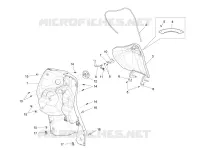 Front glove-box - Knee-guard panel