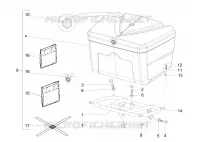 Rear luggage rack