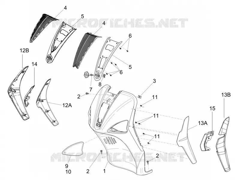 Front shield