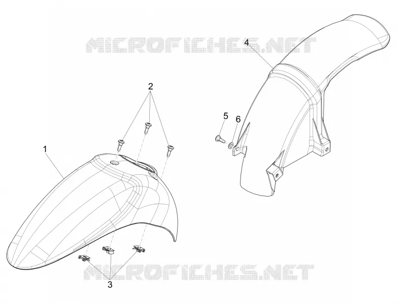 Wheel huosing - Mudguard