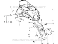 Rear cover - Splash guard