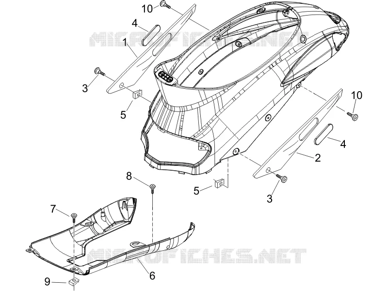 Side cover - Spoiler