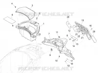 Rear cover - Splash guard