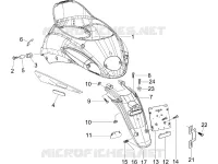 Rear cover - Splash guard