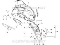 Rear cover - Splash guard