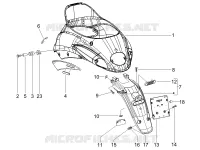 Rear cover - Splash guard