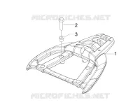 Rear luggage rack
