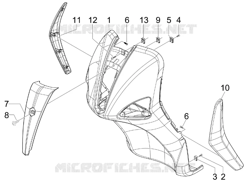 Front shield
