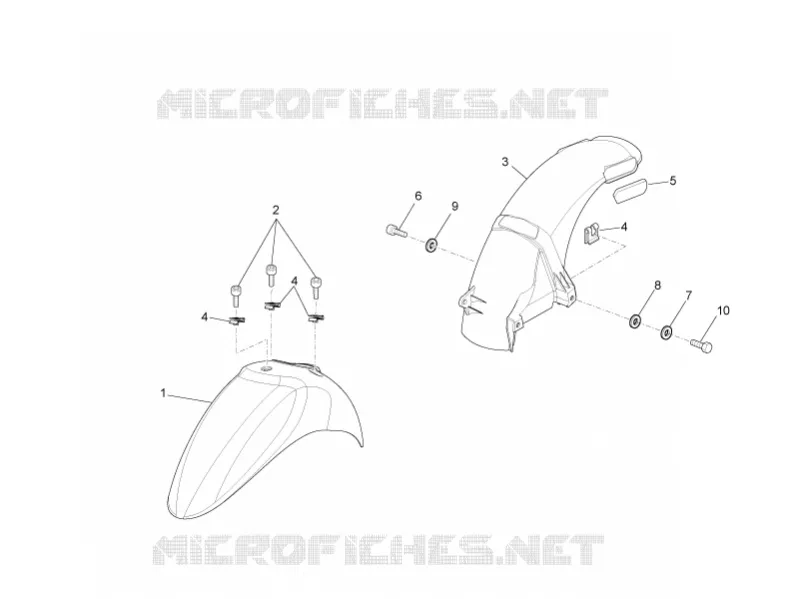 Wheel huosing - Mudguard