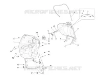Front glove-box - Knee-guard panel