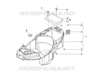 Helmet huosing - Undersaddle