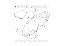 Logement casque - Dessous de selle