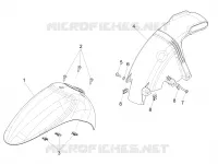 Wheel huosing - Mudguard