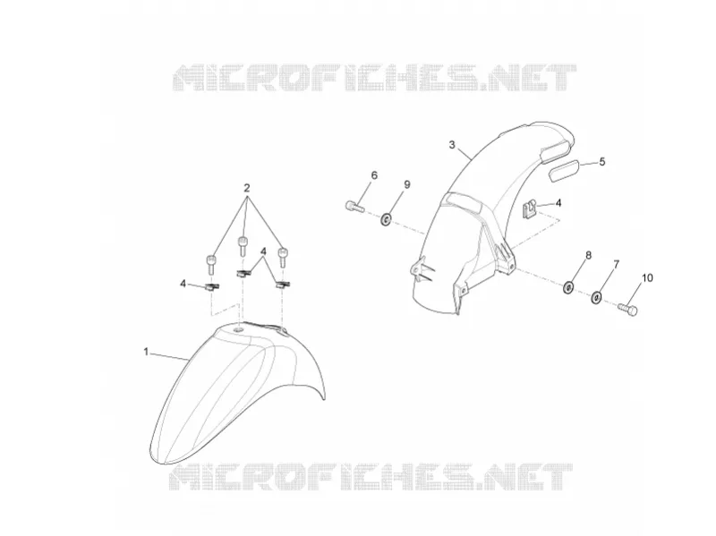 Wheel huosing - Mudguard