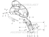 Rear cover - Splash guard