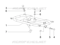 Rear luggage rack
