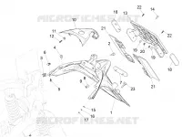 Rear cover - Splash guard