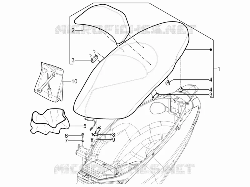 Saddle/seats