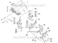 Rear cover - Splash guard