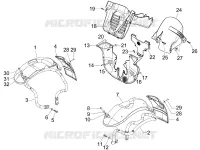 Wheel huosing - Mudguard