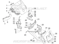 Rear cover - Splash guard