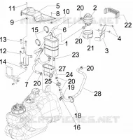 Anti-percolation system