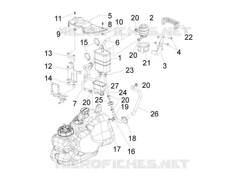 Anti-percolation system