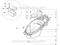 Helmet huosing - Undersaddle