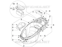 Helmet huosing - Undersaddle