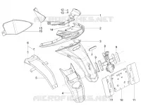 Rear cover - Splash guard