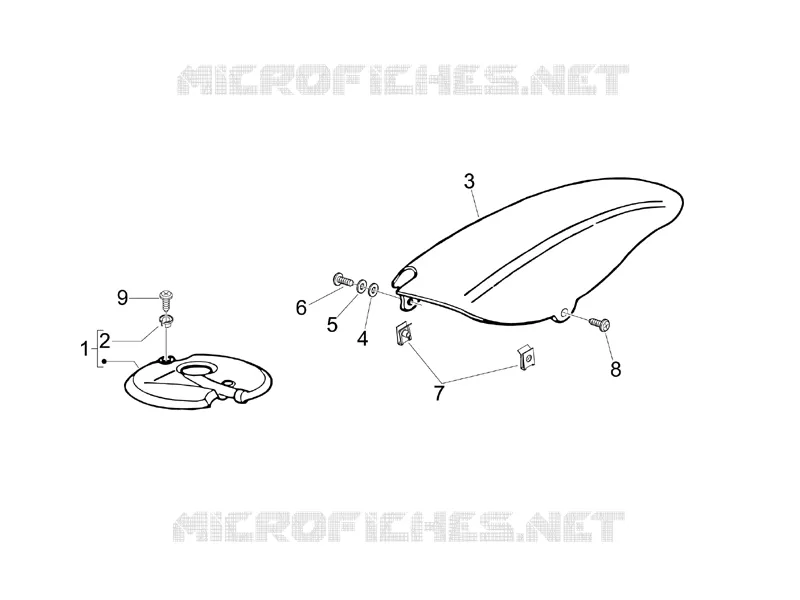 Wheel huosing - Mudguard